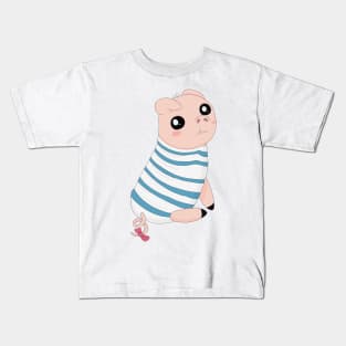 Poogie- Memorial Stripes Kids T-Shirt